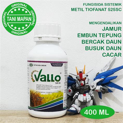 Jual Fungisida VALLO 525SC 400 ML Metil Tiofanat 525SC Shopee