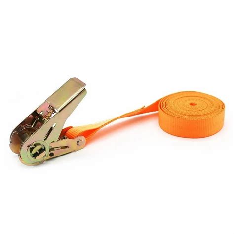 Orange Polyester Ratchet Lashing Belt For Industrial At 100 Piece In