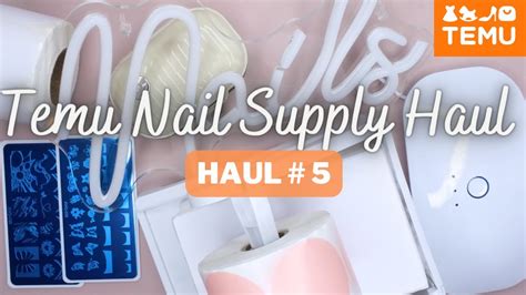 Huge Temu Haul Affordable Temu Nail Supply Haul Beginner Nail