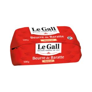 Beurre De Baratte Grand Cru Demi Sel Maison Le Gall