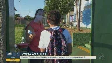 Bom Dia Cidade Ribeir O Preto Escolas Estaduais De Sp Reabrem Nesta