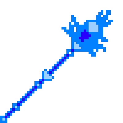 piq - Ice Staff | 100x100 pixel art by Minecraft_Cool