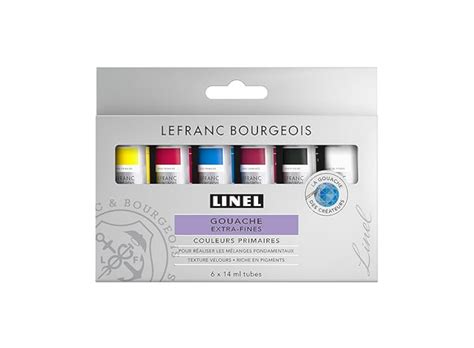 Gouache Paint 6 Colours Sketchbatch