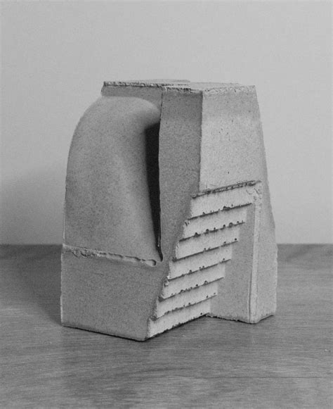 Brutalist Architect Concrete Sculpture 1 Sculpture by Adrian Dune ...