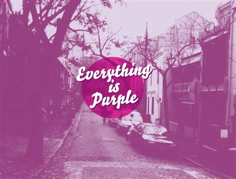 Everything Is Purple Inspiration Pinterest