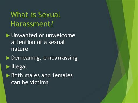 Sexual Harassment 7th Grade Ppt Download