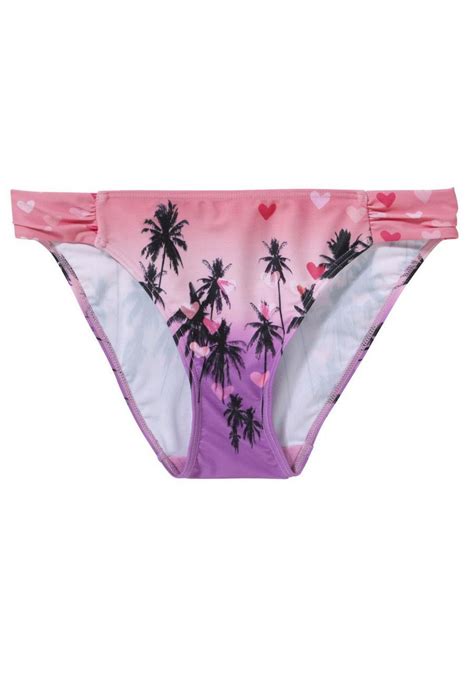 F F Yuna Heart Palm Tree Bikini Briefs Bikinis Palm Tree Bikini Fashion