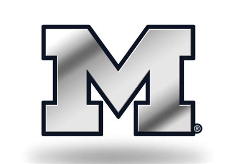 Michigan Wolverines Logo 3d Chrome Auto Emblem New Truck Or Car Ric