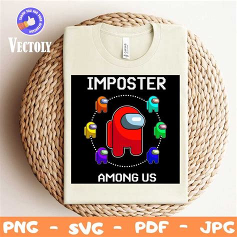 Imposter Among Us Svg Trending Svg Game Svg Among Us Svg Inspire Uplift