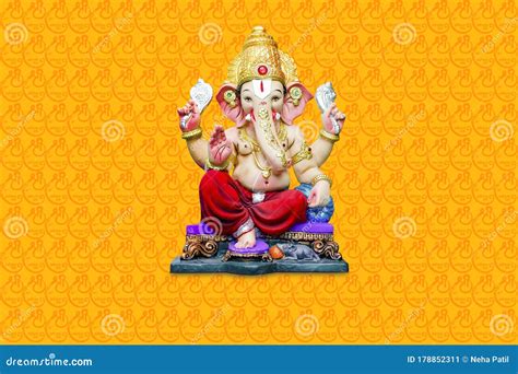 Lord Ganesha Ganesh Festival Stock Image Image Of Decoration India