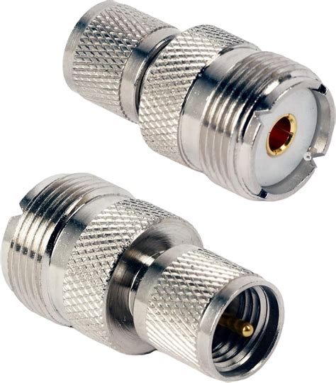 Amazon TLS Eagle 2Packs UHF Male To Female SO 239 PL 259 Connector