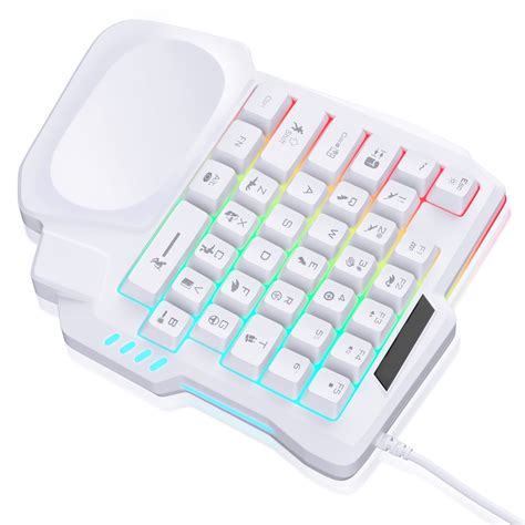 Buy Kastwave One Handed Gaming Keyboard Small Gaming Keyboard With Ergonomic Palm Rest Mini