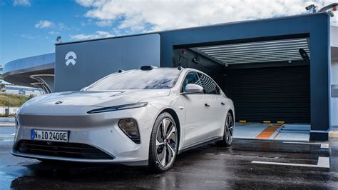 NIO E Autohersteller Baut 7 Weitere Power Swap Stations PSS NIO