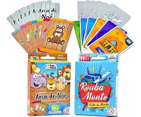 Jogos De Cartas Para Criança - Kit Com Jogo De Cartas Infantil Para Se Divertir Em Família - PAIS ...