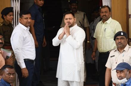 Bihar Deputy Chief Minister Tejashwi Yadav Editorial Stock Photo