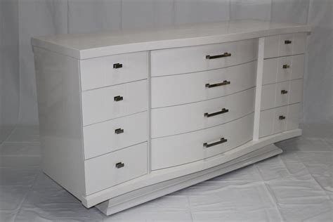 Refinished Dresser/ Sideboard Off-white High Gloss Finish - Etsy