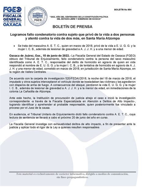 Fiscalía General on Twitter Logramos fallo condenatorio contra sujeto