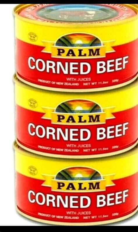 Palm Corned Beef With Juices Oz Pack Of Exp Ebay