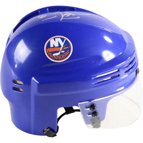 John Tavares Autographed Islanders Mini Helmet - The Autograph Source