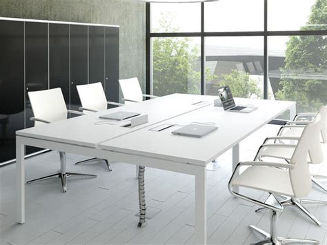 Table De R Union Solar Table Reunion Bureau Bois Blanc Pas Ch Re