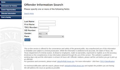 Tdcj Inmate Search A Comprehensive Guide Find Your Loved One Behind Bars