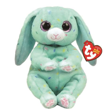 Ty April Bunny Beanie Babies Holy Cow Kids