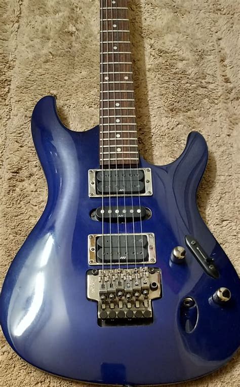 Ibanez S S Mik Glossy Blue Reverb