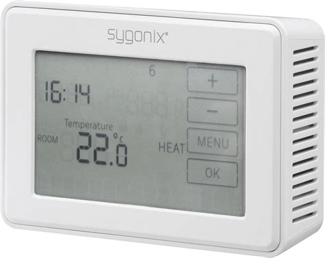 Thermostat D Ambiance Montage Apparent En Saillie Sygonix Tx