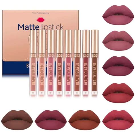 Beauty Glazed New Pcs Matte Liquid Lipstick Set Focallure