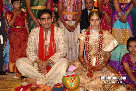 Nara Lokesh And Brahmani Wedding Photos