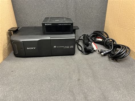 Sony Car Radio Stereo Disc Plug In Cd Changer Model Cdx Complete