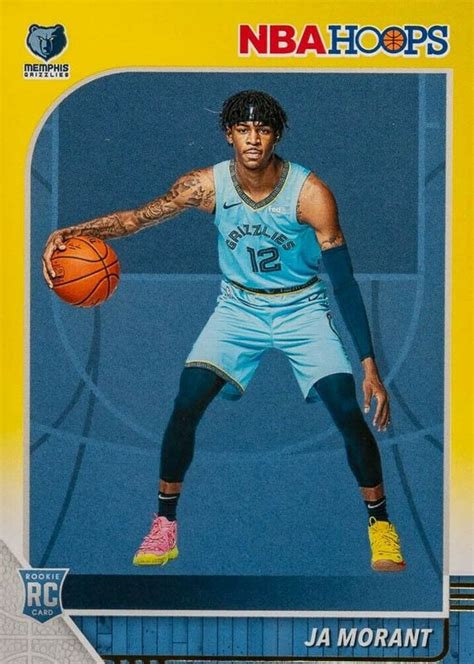 Ja Morant 2019 Hoops 259 Yellow Price Guide Sports Card Investor