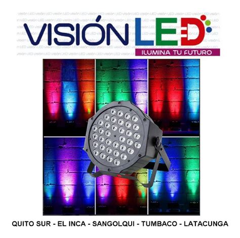 Tacho Led 36w Dmx Luces Audiorítmico Escenario Eventos Mercado Libre