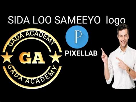 Sida Loo Sameeyo Loogo3D Isla Mobile Kaaga Pixellab How To Make Loogo