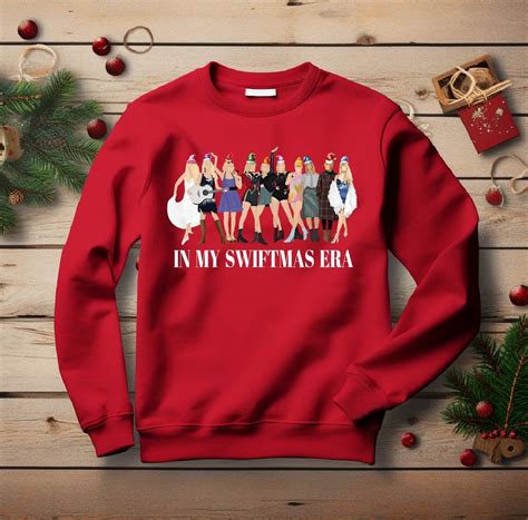 Taylor Swift Swiftmas Sweater - Etsy