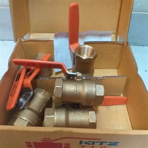 Promo Ball Valve Kitz Kuningan 2 Inch Stop Kran Kuningan KITZ Diskon