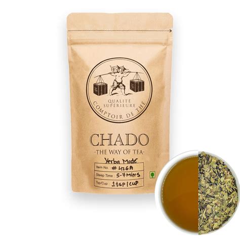 Chado Tea Yerba Mate Loose Leaf Tea | Fresh Herbal Tea (150gm) : Amazon