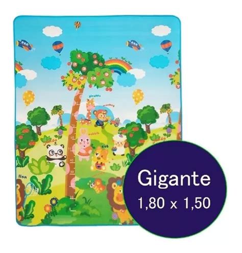 Tapete Infantil Atividades Bebê Gigante Térmico 180 X 150