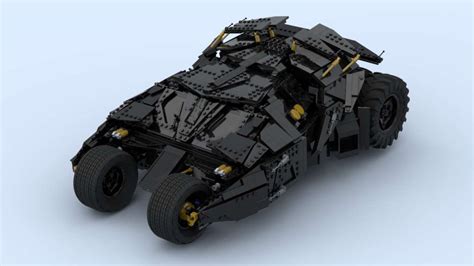 Lego Batmobile Tumbler Instructions