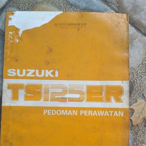 Jual Buku Pedoman Perawatan Suzuki Ts Asli Suzuki Sgp Di Lapak Wife