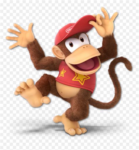 Diddy Kong Smash Ultimate Render, HD Png Download - vhv