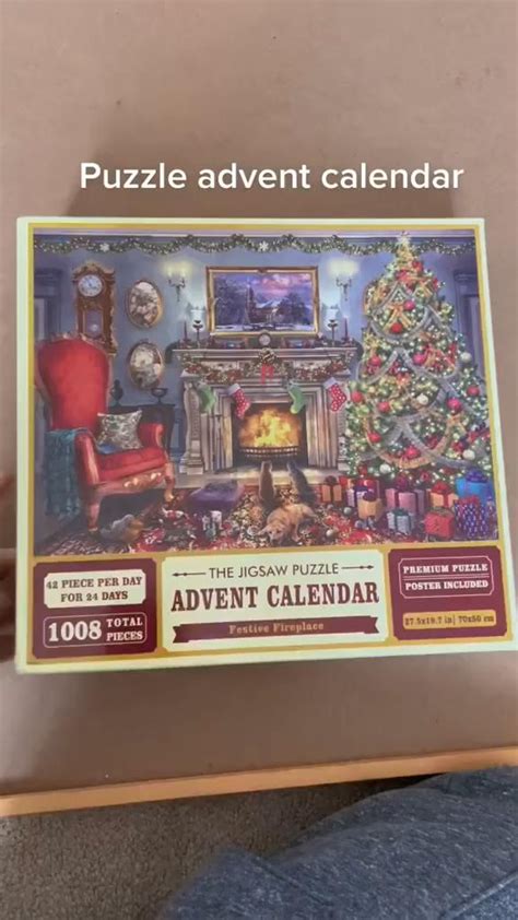 Christmas advent calendar jigsaw puzzle – Artofit