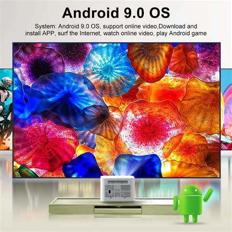 ThundeaL HD Mini Projector TD91 for Full HD 1080P 4K Video 5G WIFI ...