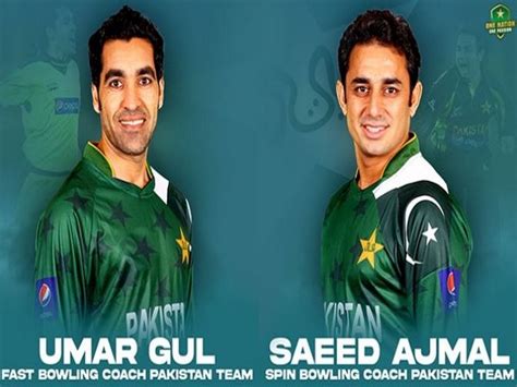 Umar Gul Saeed Ajmal Appointed As Pakistan Pace Spin Bowling Coaches