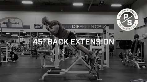 45° Back Extension Youtube