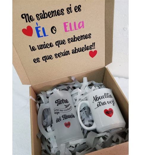 CAJA PARA ANUNCIAR EMBARAZO