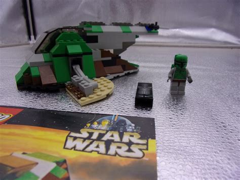 Vintage Lego Star Wars Set Slave Complete Boba Fett Ebay