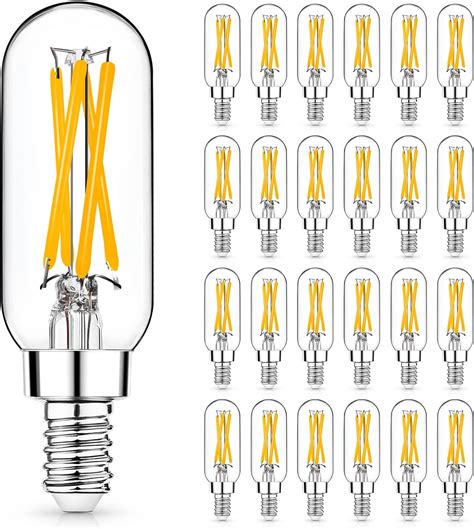 Mlambert Pack E Led Edison Bulb W Equal W E Candelabra Bulb