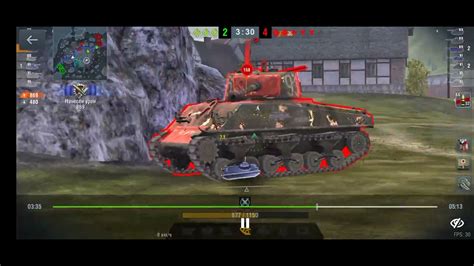 World of Tanks Blitz 40TP Habicha Альпенштадт Воин YouTube