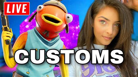 Fortnite Live CUSTOM Games With VIEWERS Solo Duo Trio Squad YouTube